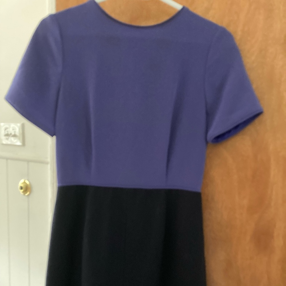 Marc by Marc Jacobs two tone purple +black dress